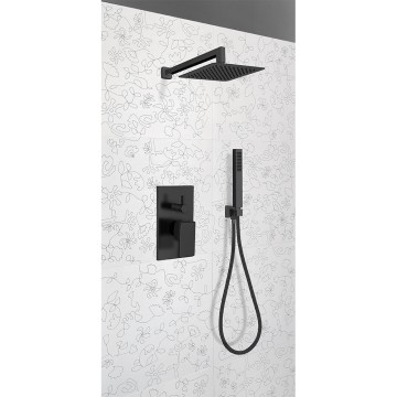 KIT DOCCIA SQUARE NERO