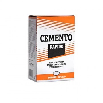 CEMENTO RAPIDO BIANCO KG 1